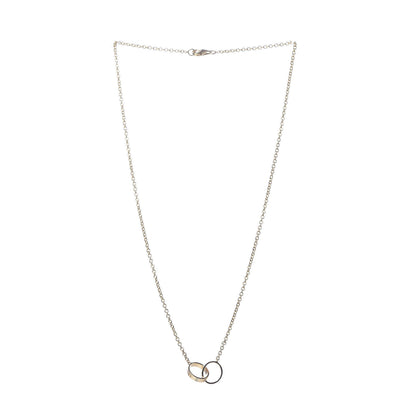 Cartier 18K Yellow Gold Interlocking LOVE Necklace 3 of 5