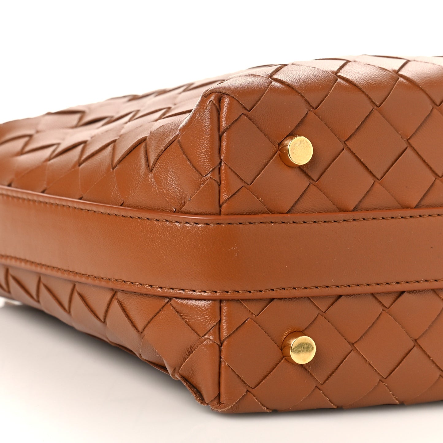 Nappa Intrecciato Mini Wallace Wood