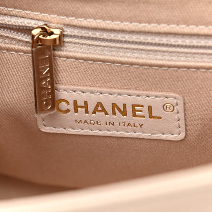 Chanel Caviar Quilted Medium Business Affinity Flap Beige 6 of 10