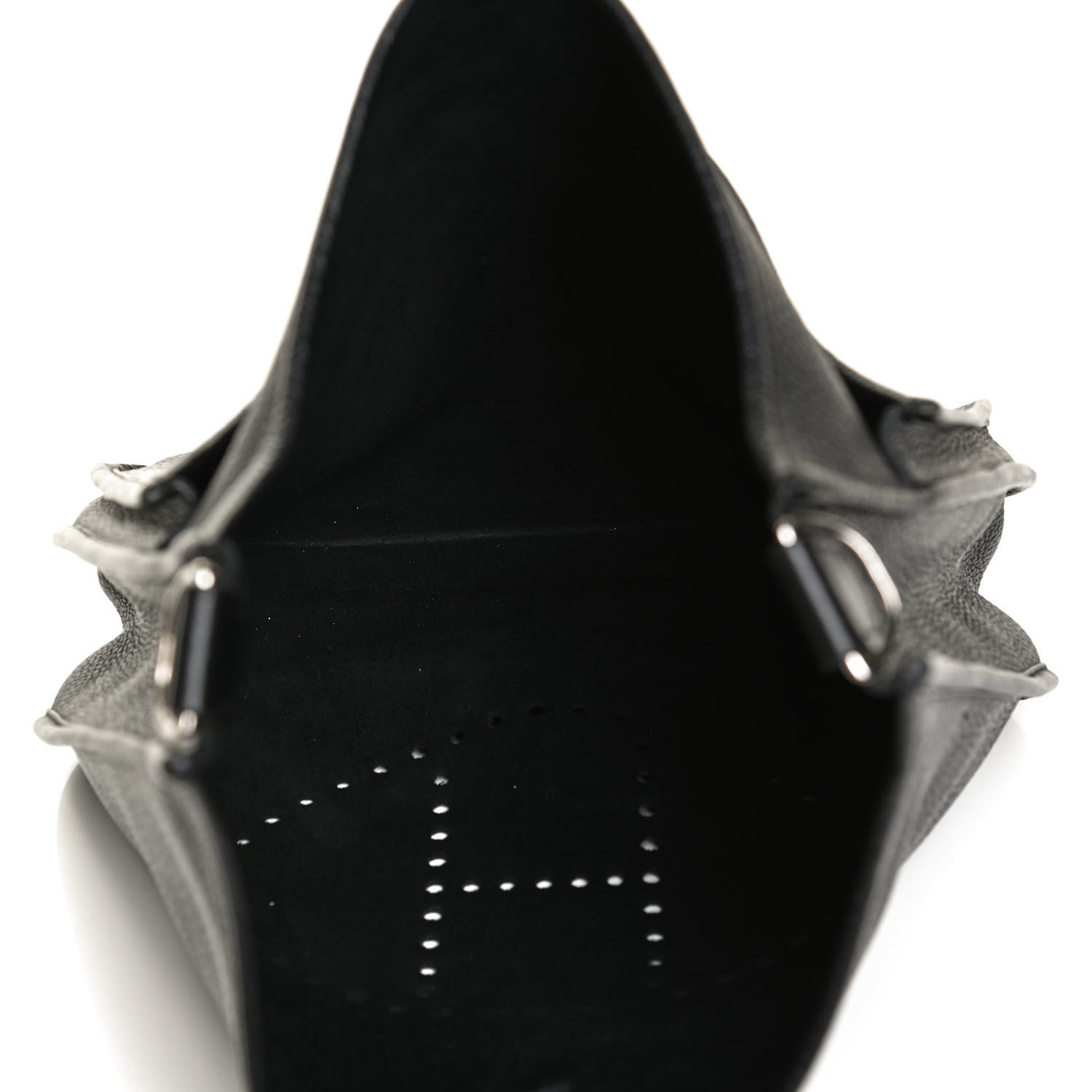 Hermes Taurillon Clemence Evelyne III GM Black 4 of 12