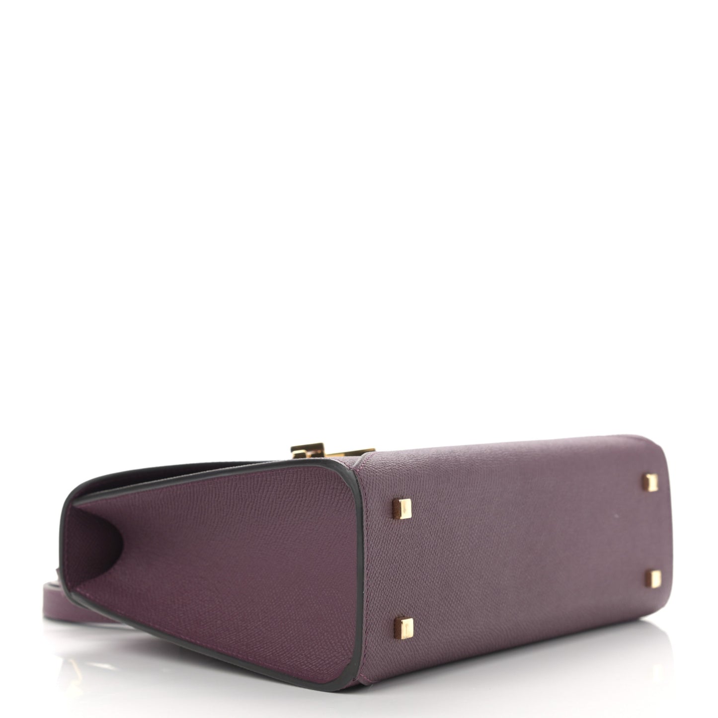 Carat Calfskin Gabrielle PM Eggplant