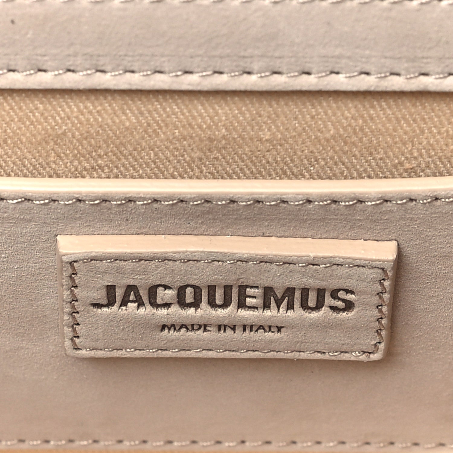 Jacquemus Nubuck Le Grand Bambino Dark Beige 6 of 11
