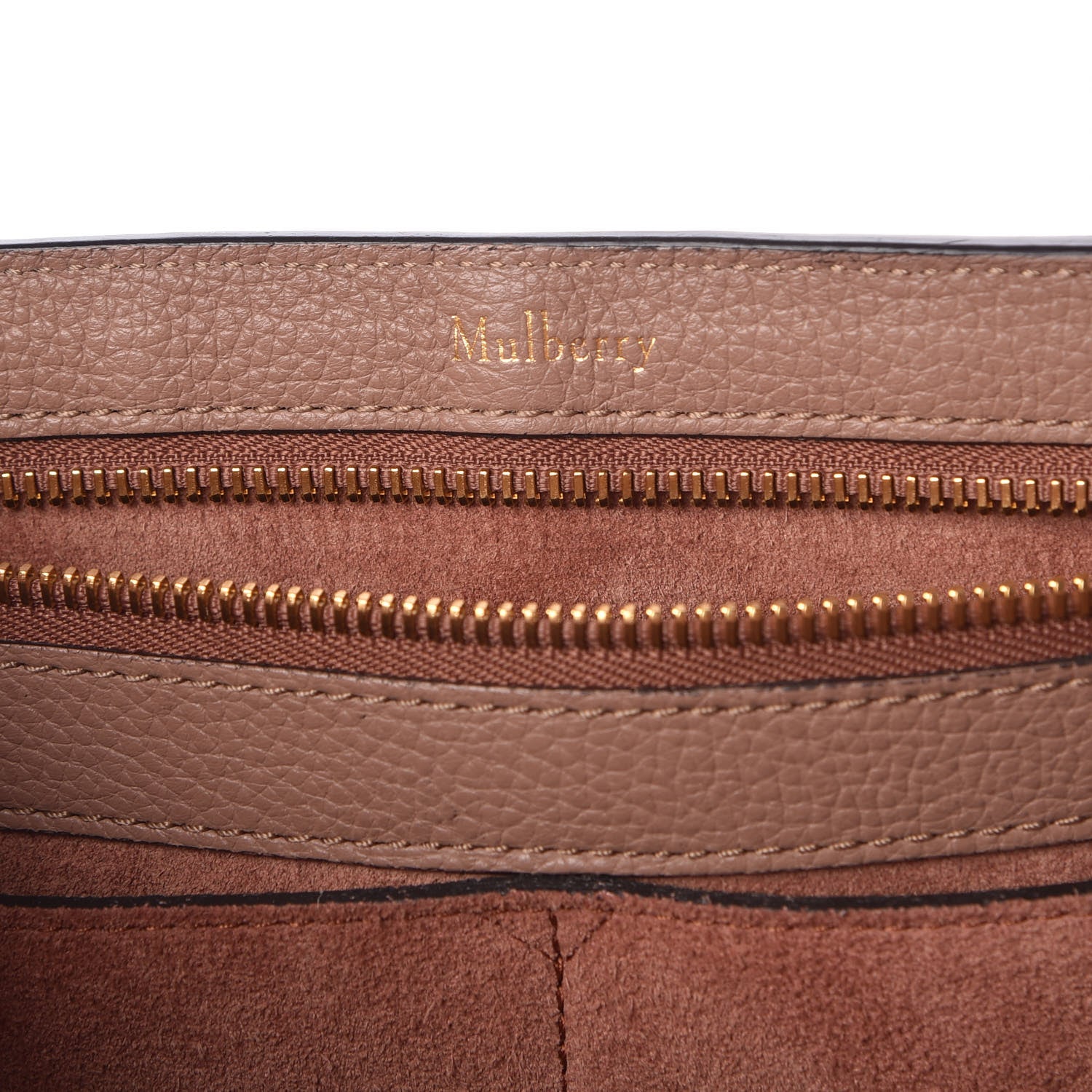 Mulberry Natural Grain Calfskin New Bayswater Blush 6 of 10