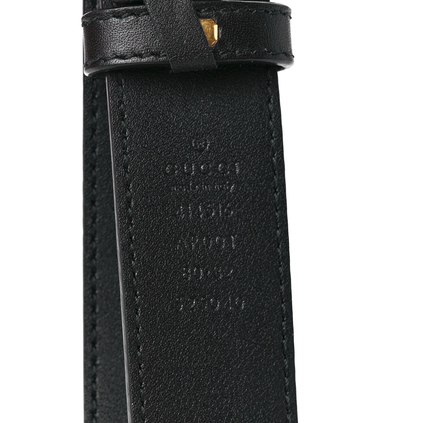 Calfskin Double G 30mm Belt 80 32 Black