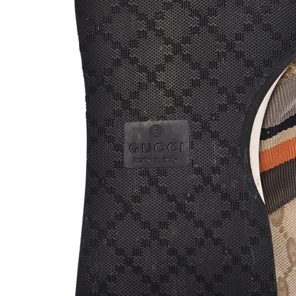 Gucci GG Monogram Suede Web Mens Sneakers 10 Brown 8 of 15