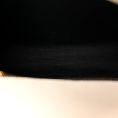Saint Laurent Lambskin Quilted Mini Becky Chain Bag Crema Soft 5 of 11