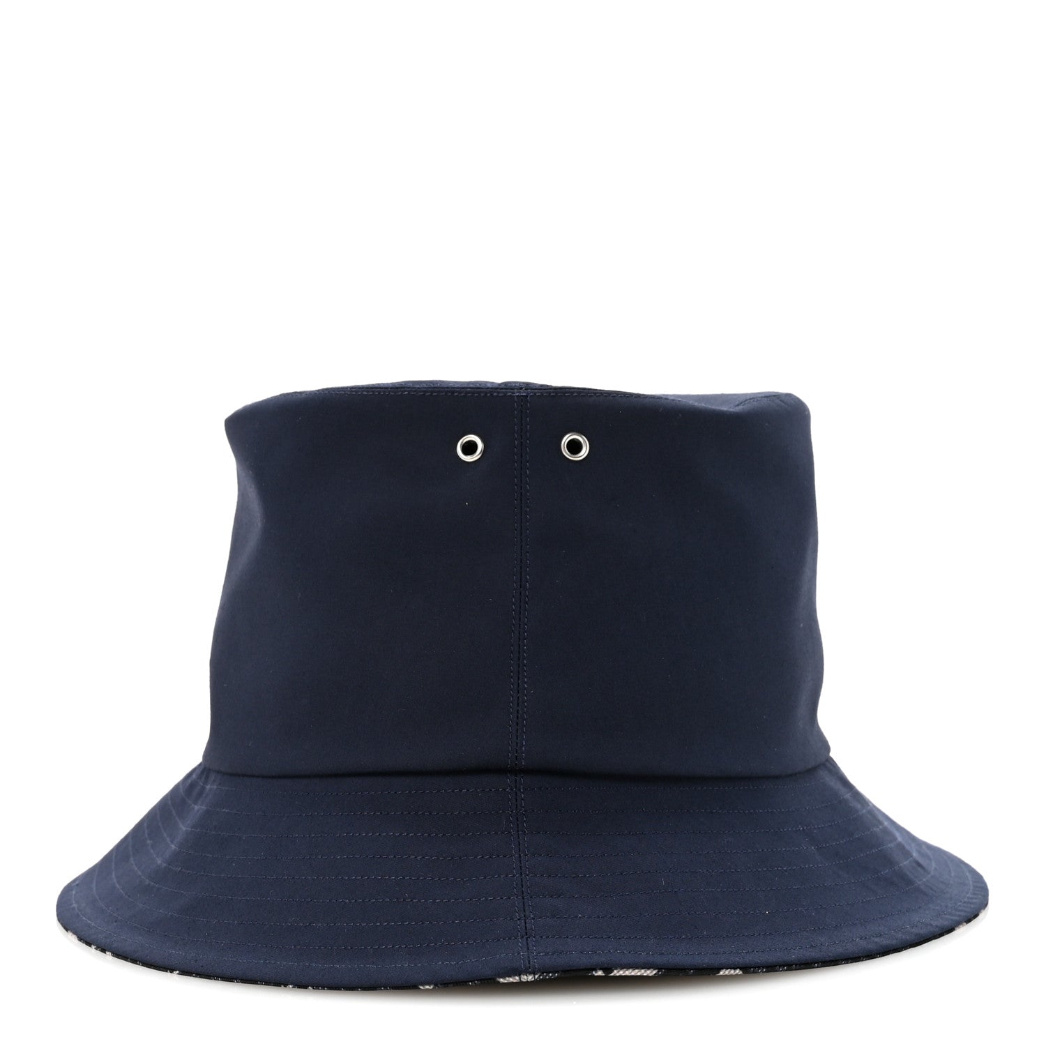 Christian Dior Oblique Reversible Teddy-D Brim Bucket Hat 58 Blue