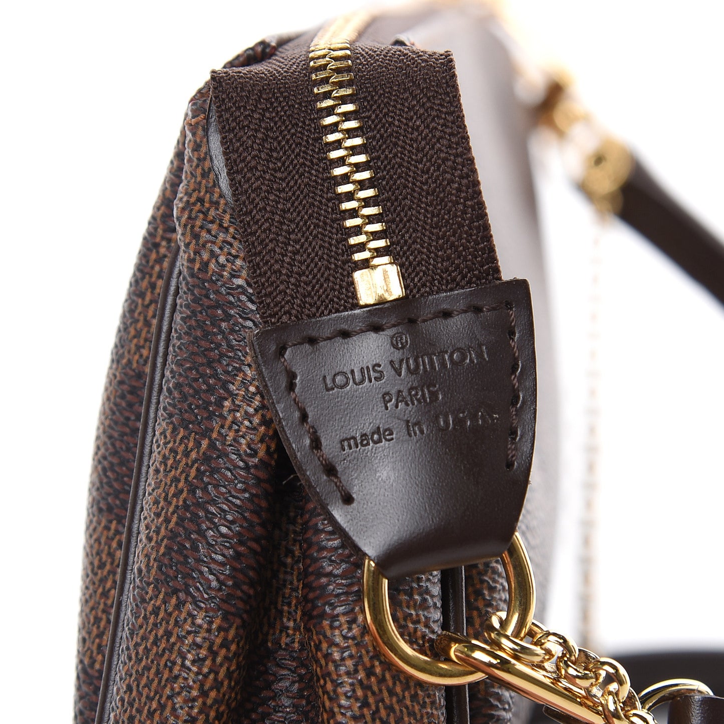 Damier Ebene Eva Clutch