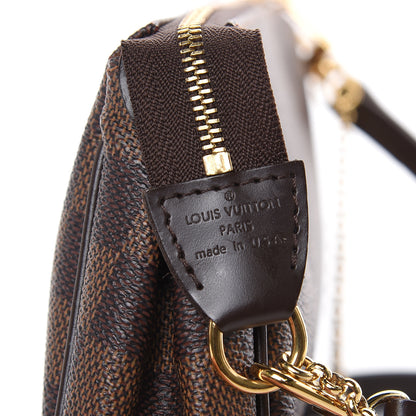 Louis Vuitton Damier Ebene Eva Clutch 7 of 9