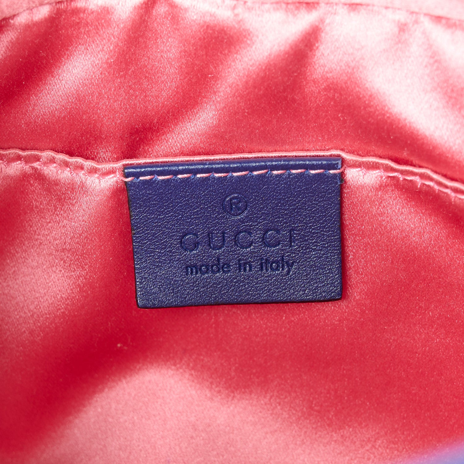 Gucci Velvet Matelasse Small GG Marmont Chain Shoulder Bag Cobalt 6 of 12