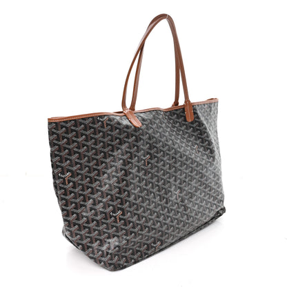 Goyard Goyardine Saint Louis GM Black Gold 4 of 13