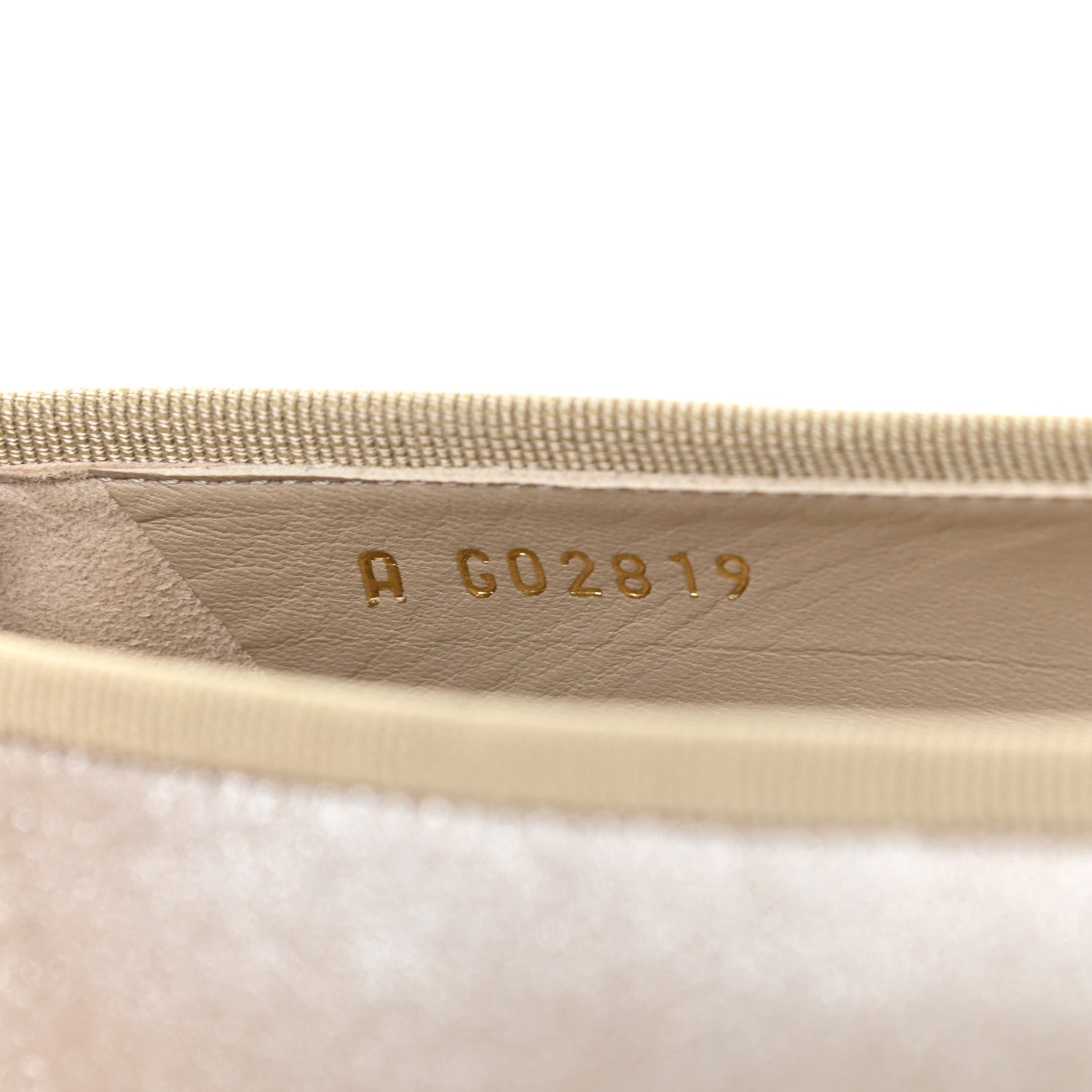 Chanel Metallic Goatskin Cap Toe CC Ballerina Flats 39.5 Gold 8 of 10