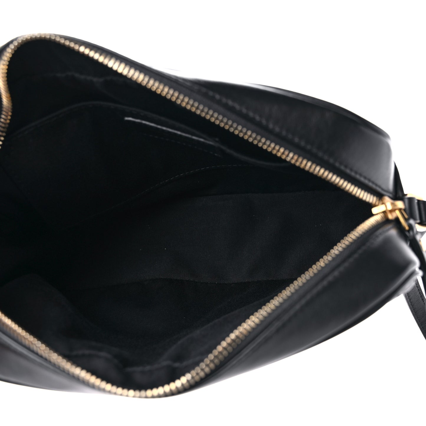 Calfskin Matelasse Monogram Lou Camera Bag Black