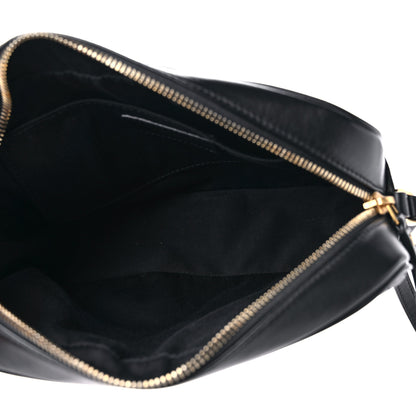 Saint Laurent Calfskin Matelasse Monogram Lou Camera Bag Black 5 of 9