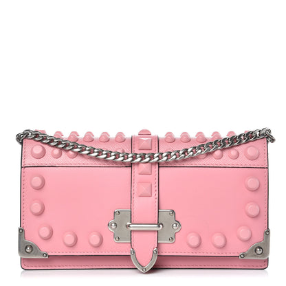 Prada City Calfskin Cahier Studded Mini Bag Petalo 1 of 6