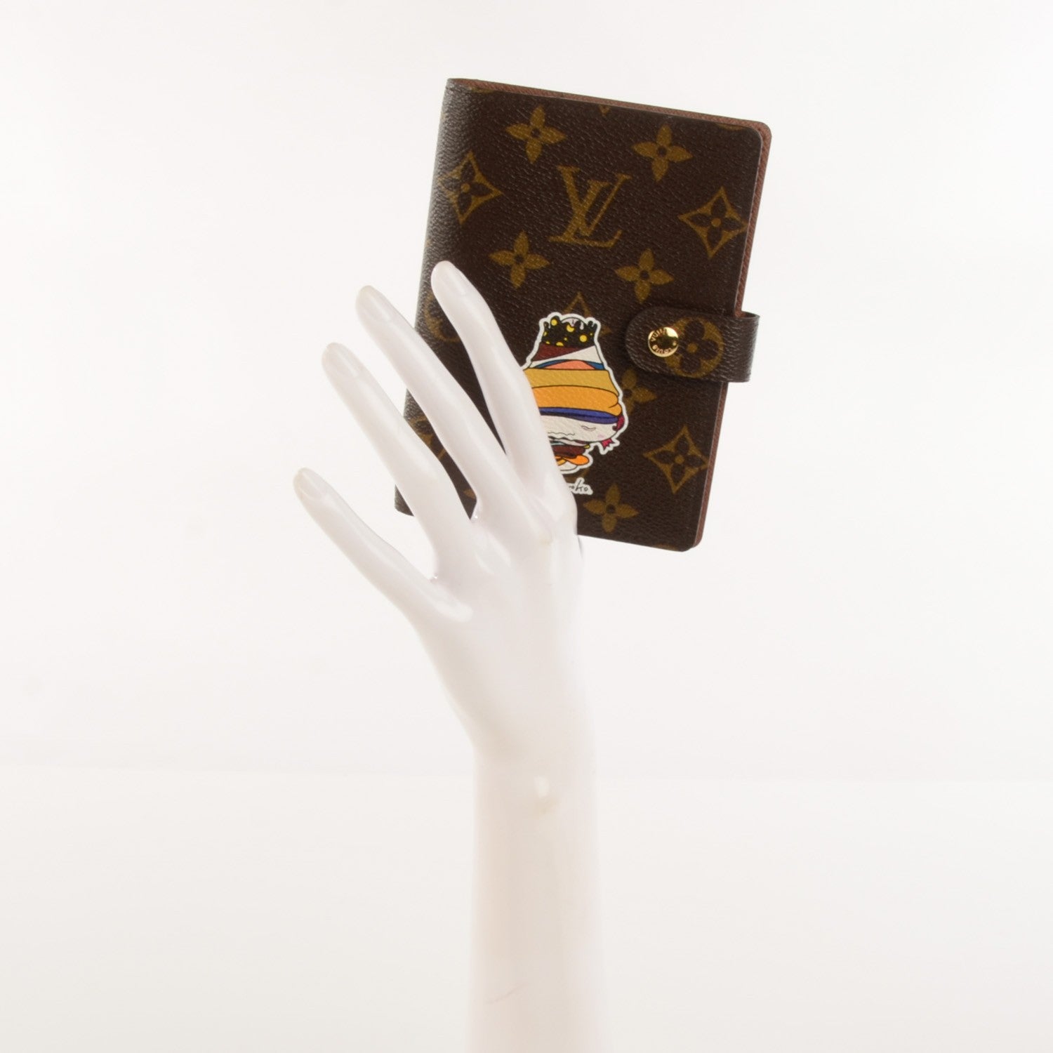 Louis Vuitton Monogram Chibi Kinoko Small Ring Agenda Cover 2 of 7