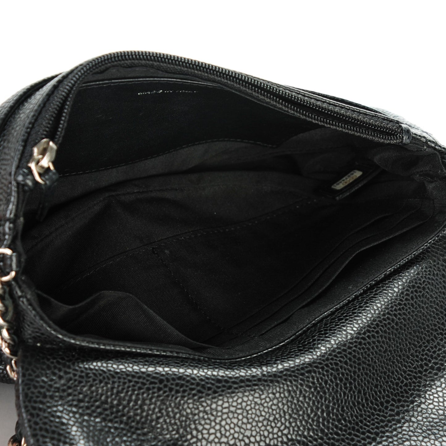 Caviar Half Moon Wallet On Chain WOC Black
