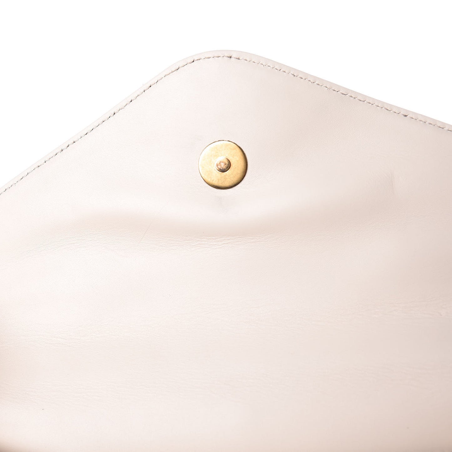 Nappa Pearl Studded Mini Queen Margaret Broadway Shoulder Bag Mystic White