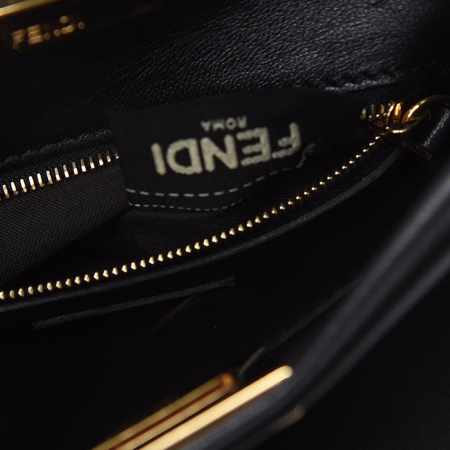 Nappa Mini Peekaboo Iconic Satchel Black