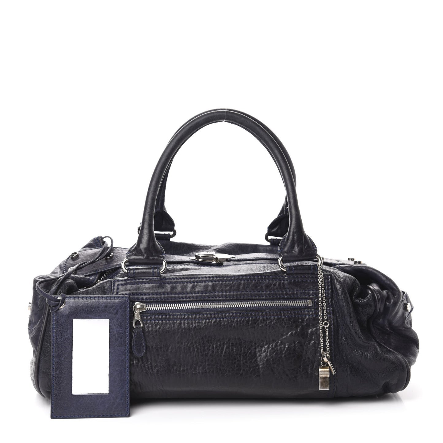 Agneau Whistle Shoulder Bag Marine