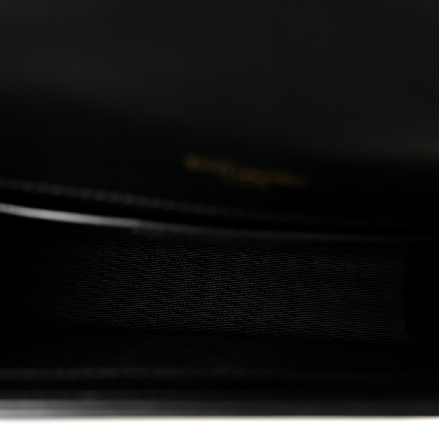 Saint Laurent Nappa Patent Calfskin Two-Toned Small Monogram Kate Satchel Alabastro Black 5 of 10