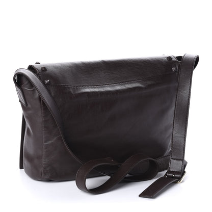 Valentino Garavani Vitello Rockstud Messenger Brown 3 of 10