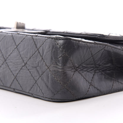 Chanel Aged Calfskin Quilted 50th Anniversary 2.55 Reissue 225 Flap Gris 6 of 9