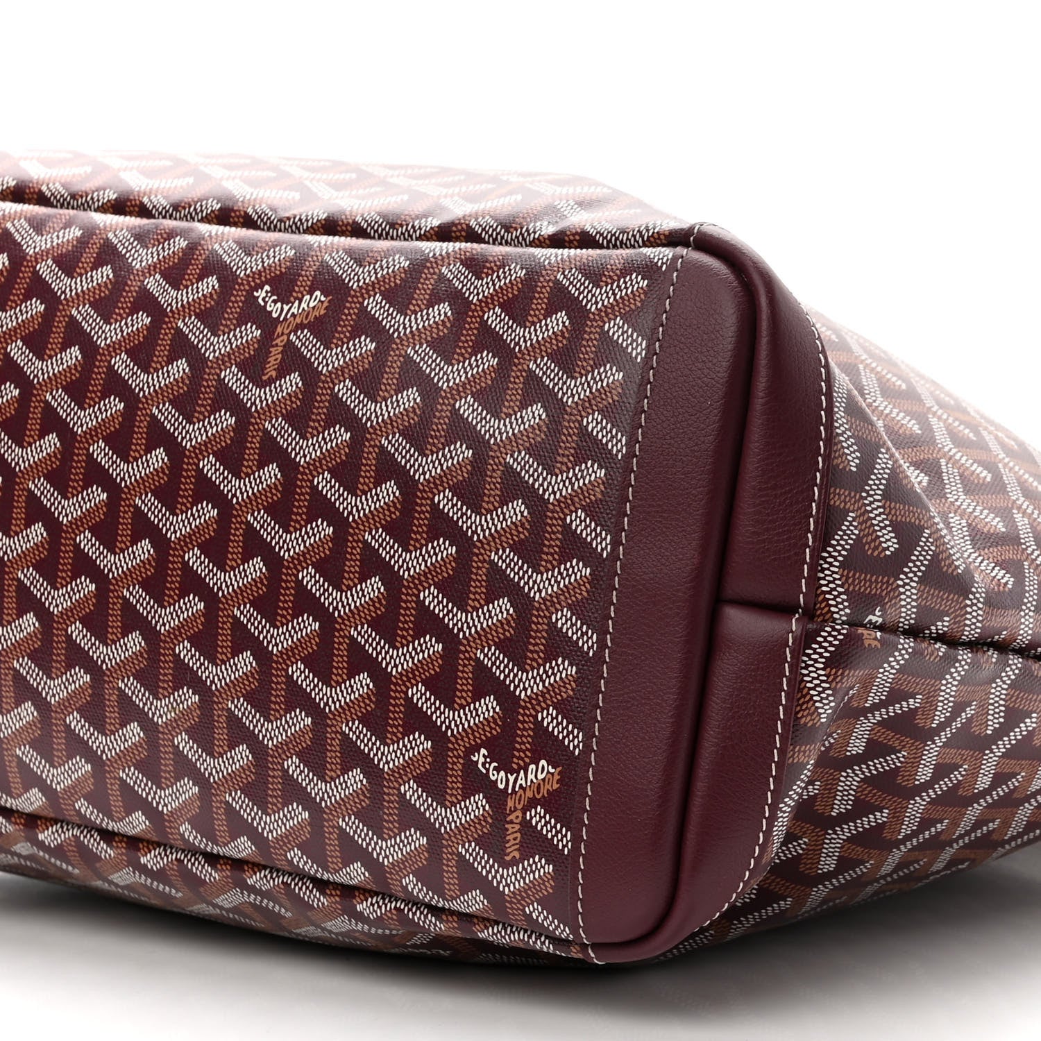 Goyard Goyardine Artois MM Burgundy 10 of 10
