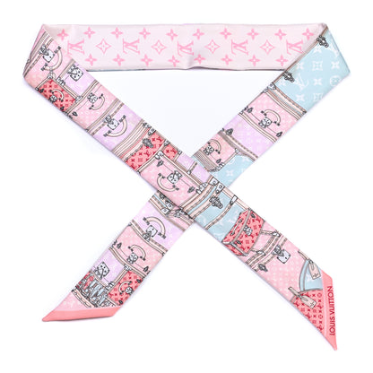 Louis Vuitton Silk Monogram Let's Go BB Bandeau Pink 1 of 6