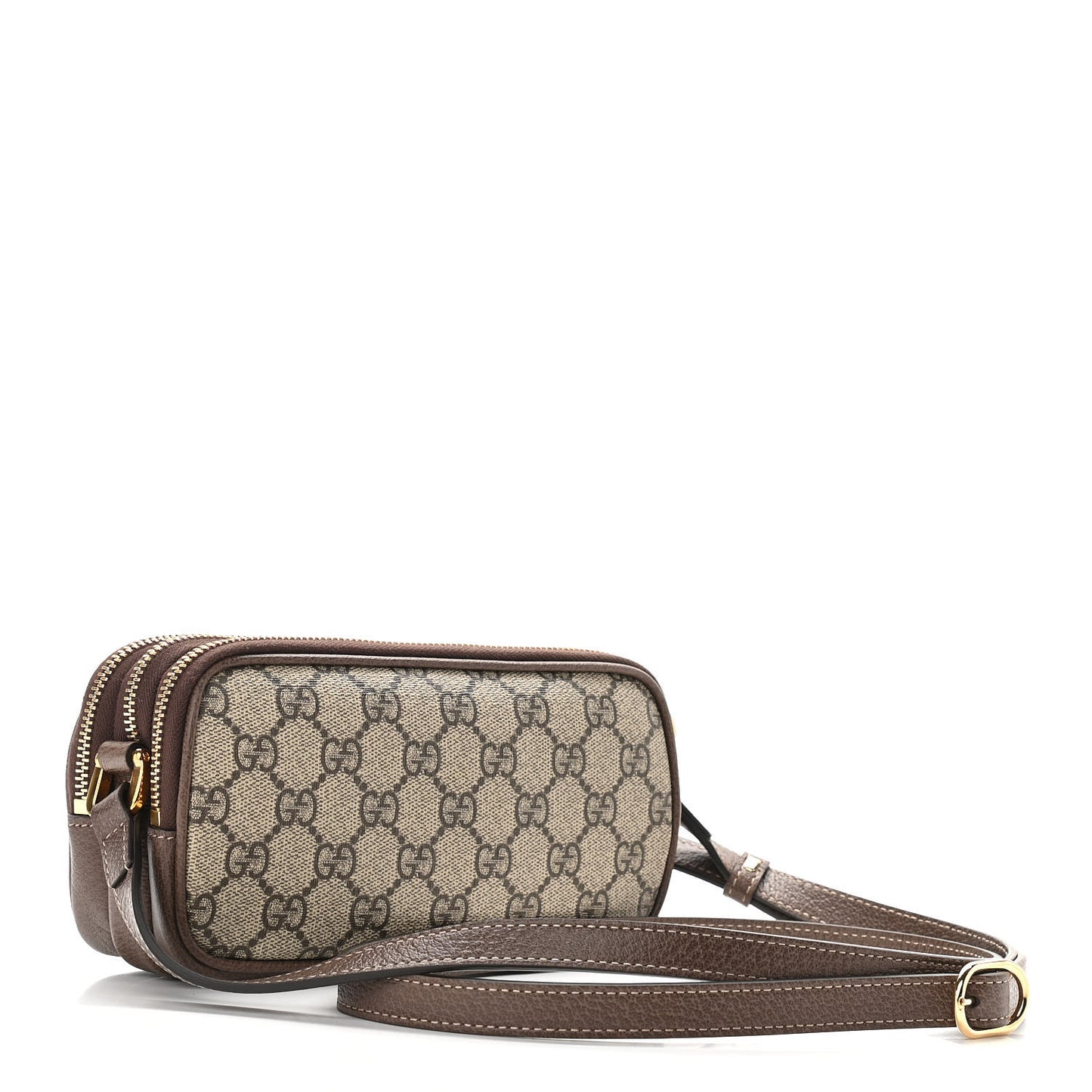 GG Supreme Monogram Web Mini Ophidia GG Bag Brown