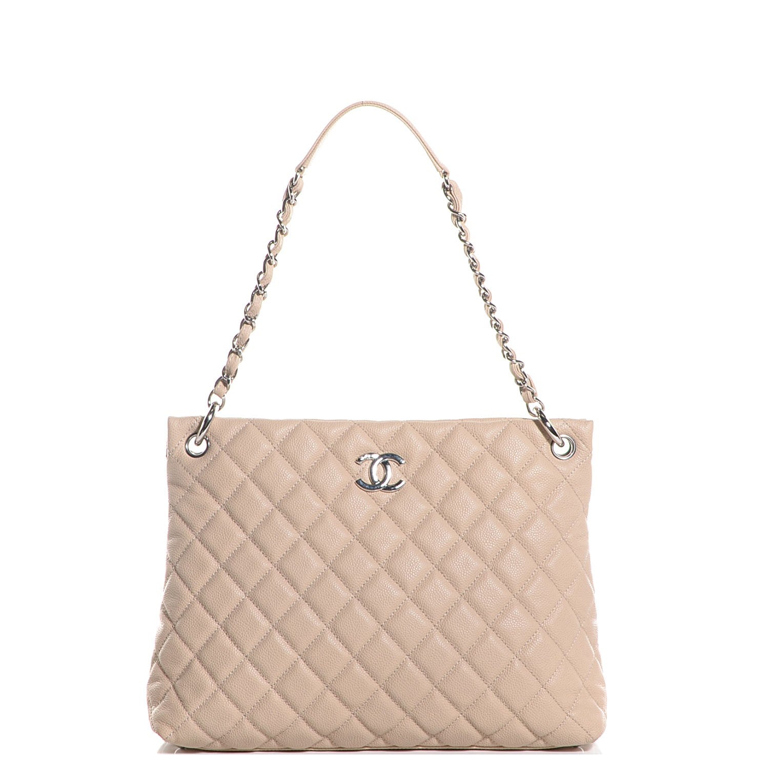 Chanel Caviar Easy Zip Tote Beige Clair 1 of 7