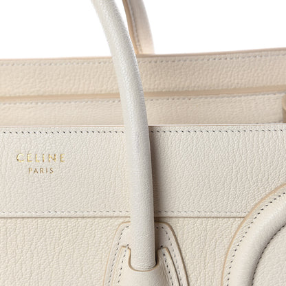 Celine Goatskin Micro Luggage White 11 of 22