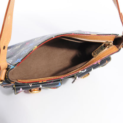 Louis Vuitton Monogram Multicolor Lodge PM Black 5 of 7