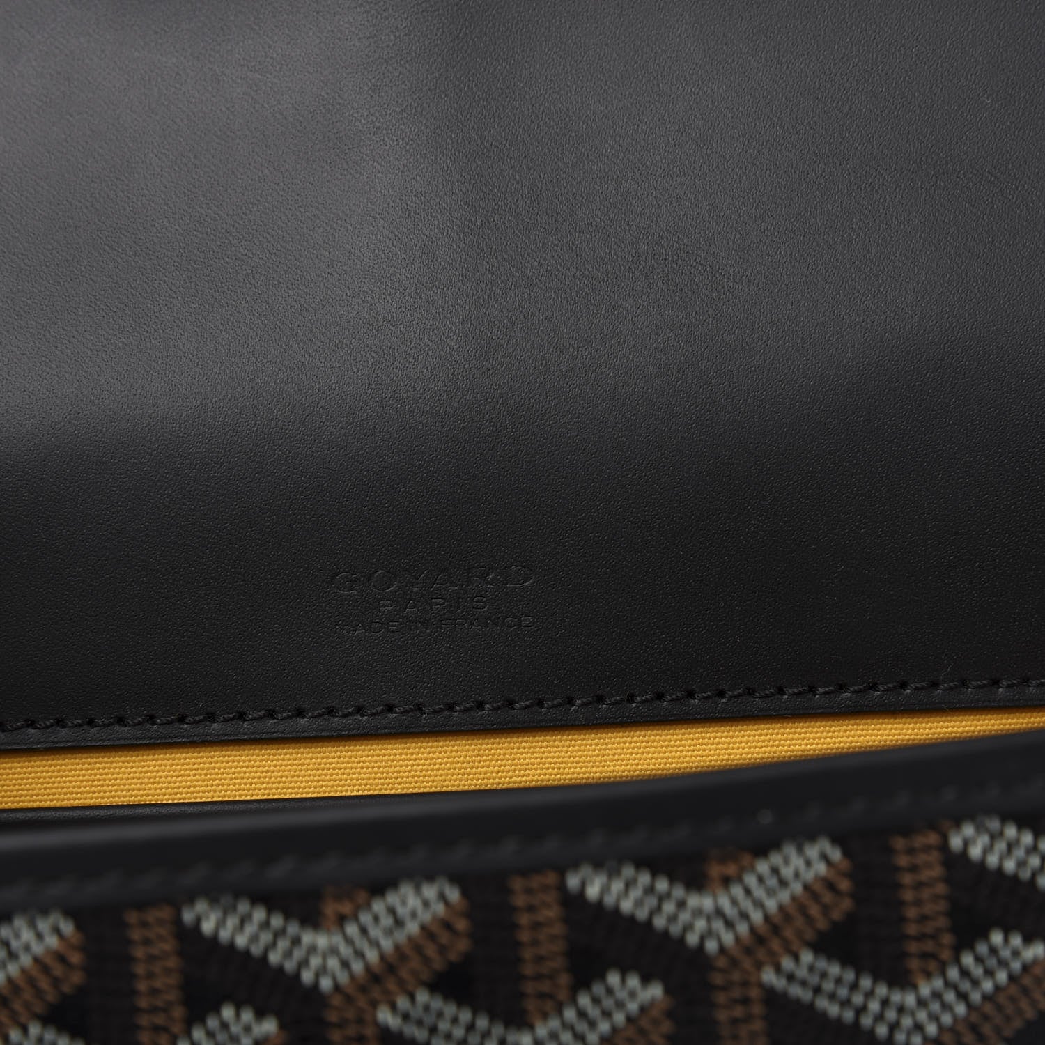 Goyard Goyardine Belvedere II PM Messenger Bag Black 6 of 9