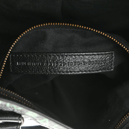 Balenciaga Agneau Graffiti All Over Classic Hardware S City Black Multicolor 6 of 6