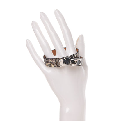 Hermes Lizard Kelly Double Tour Bracelet T2 Ombre 2 of 7