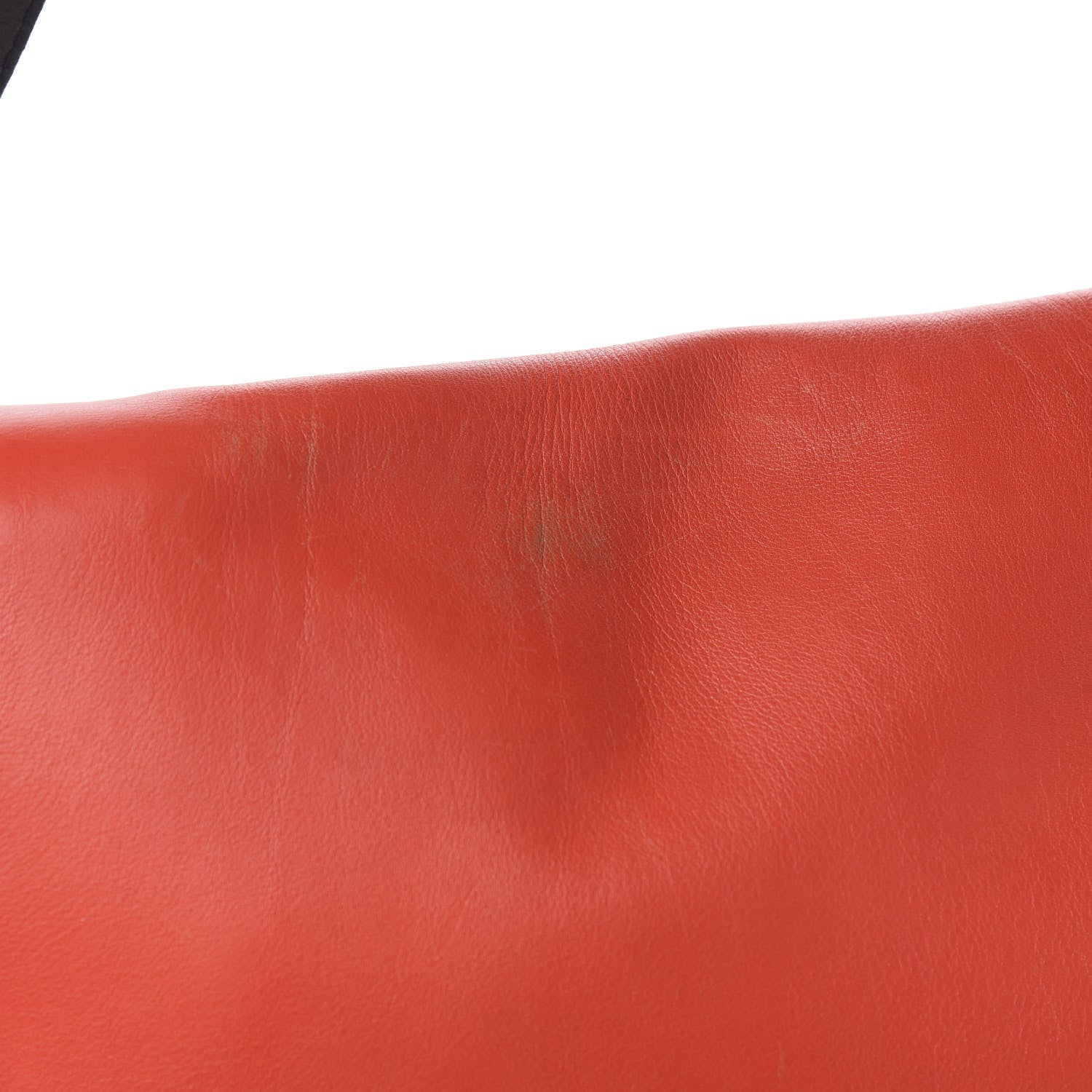 Celine Calfskin All Soft Shoulder Bag Vermillion 11 of 11