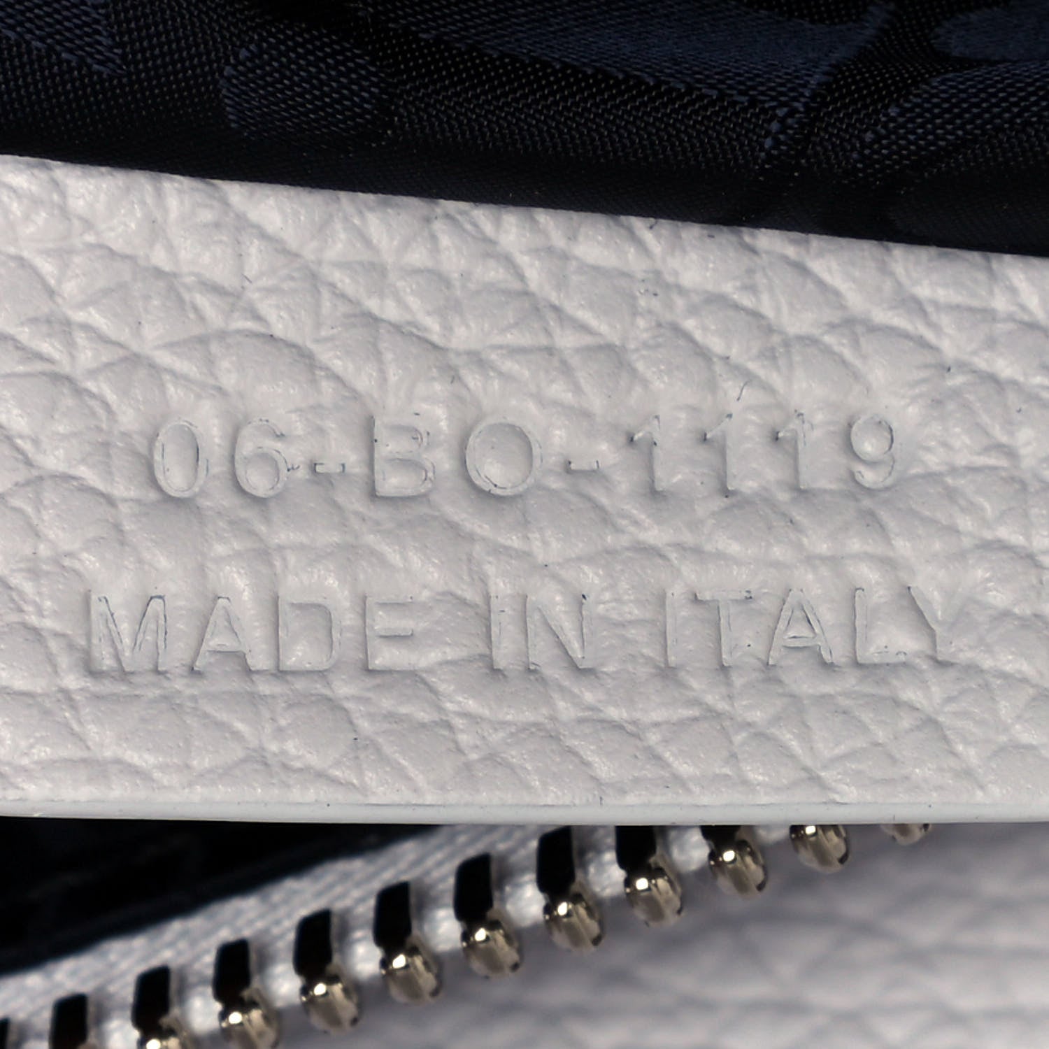Christian Dior X DANIEL ARSHAM Grained Calfskin Newspaper Print Saddle Bag White 6 of 11