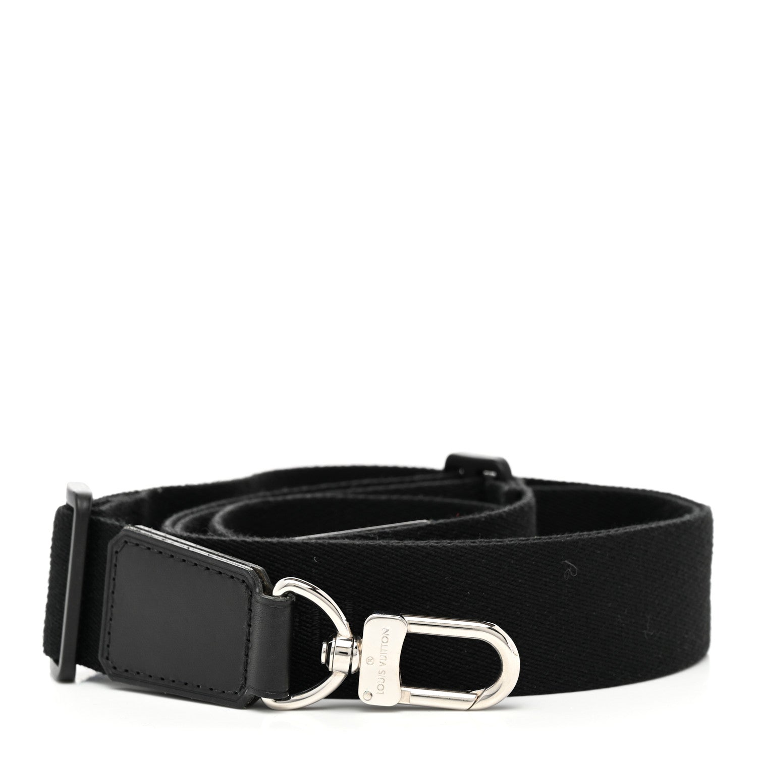Louis Vuitton Jacquard Bandouliere Shoulder Strap Black 1 of 3