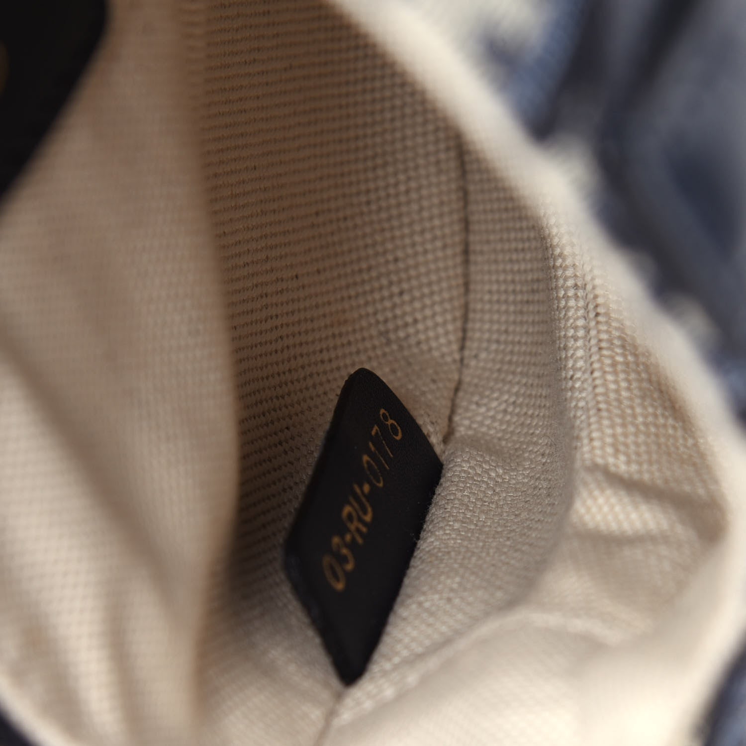 Christian Dior Oblique Mini Saddle Bag Blue 7 of 12