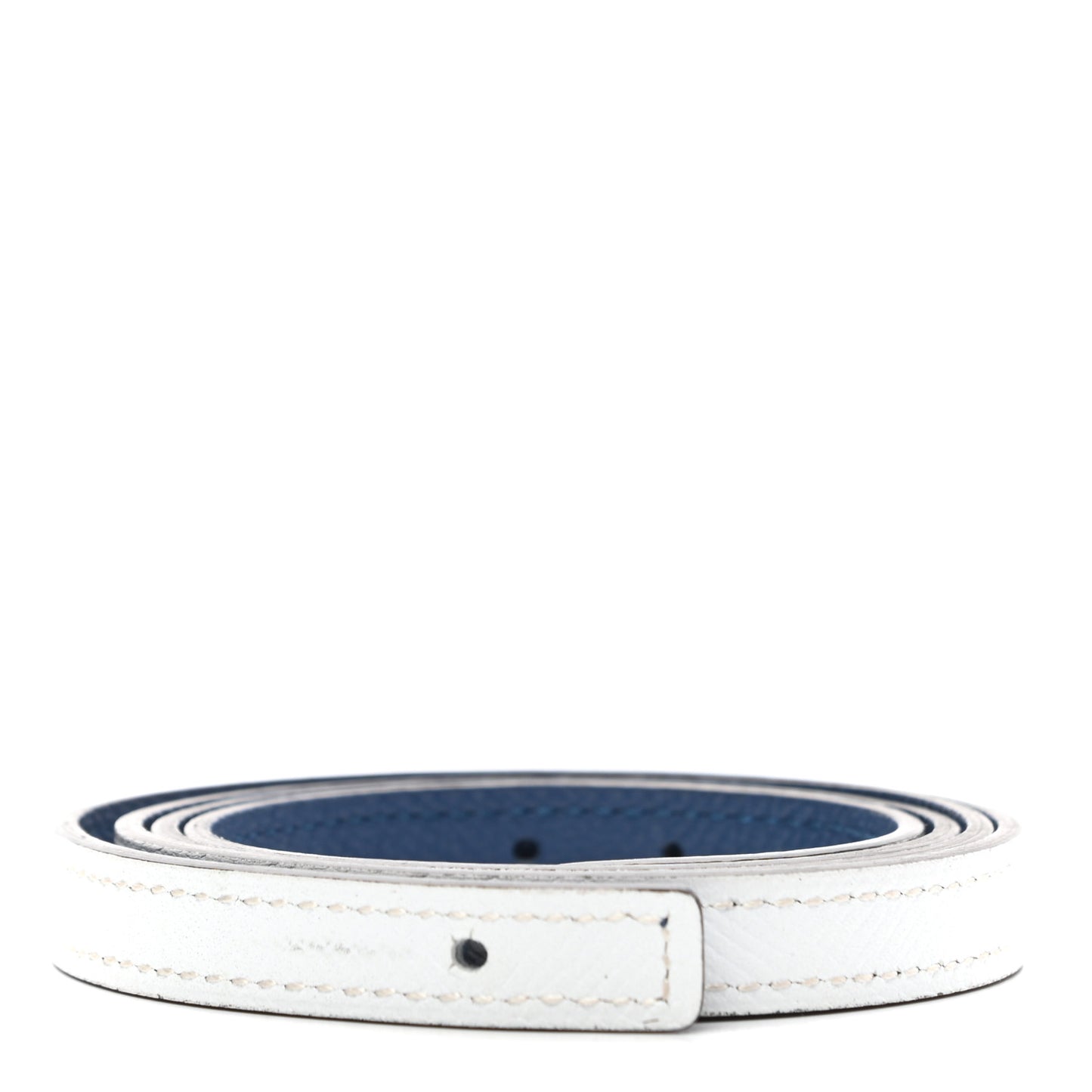 Epsom 13mm Belt Strap 85 White Colvert