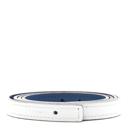 Hermes Epsom 13mm Belt Strap 85 White Colvert 1 of 5