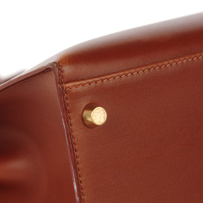 Hermes Box Kelly Sellier 35 Noisette 7 of 23