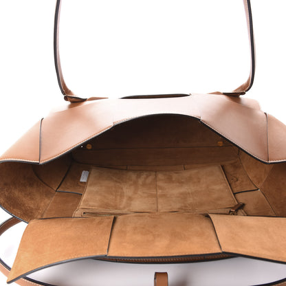 Bottega Veneta French Calfskin Maxi Intrecciato Large Arco Wood 5 of 14