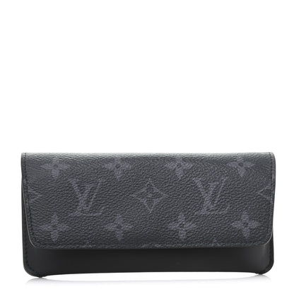 Louis Vuitton Monogram Eclipse Woody Sunglass Case 1 of 6