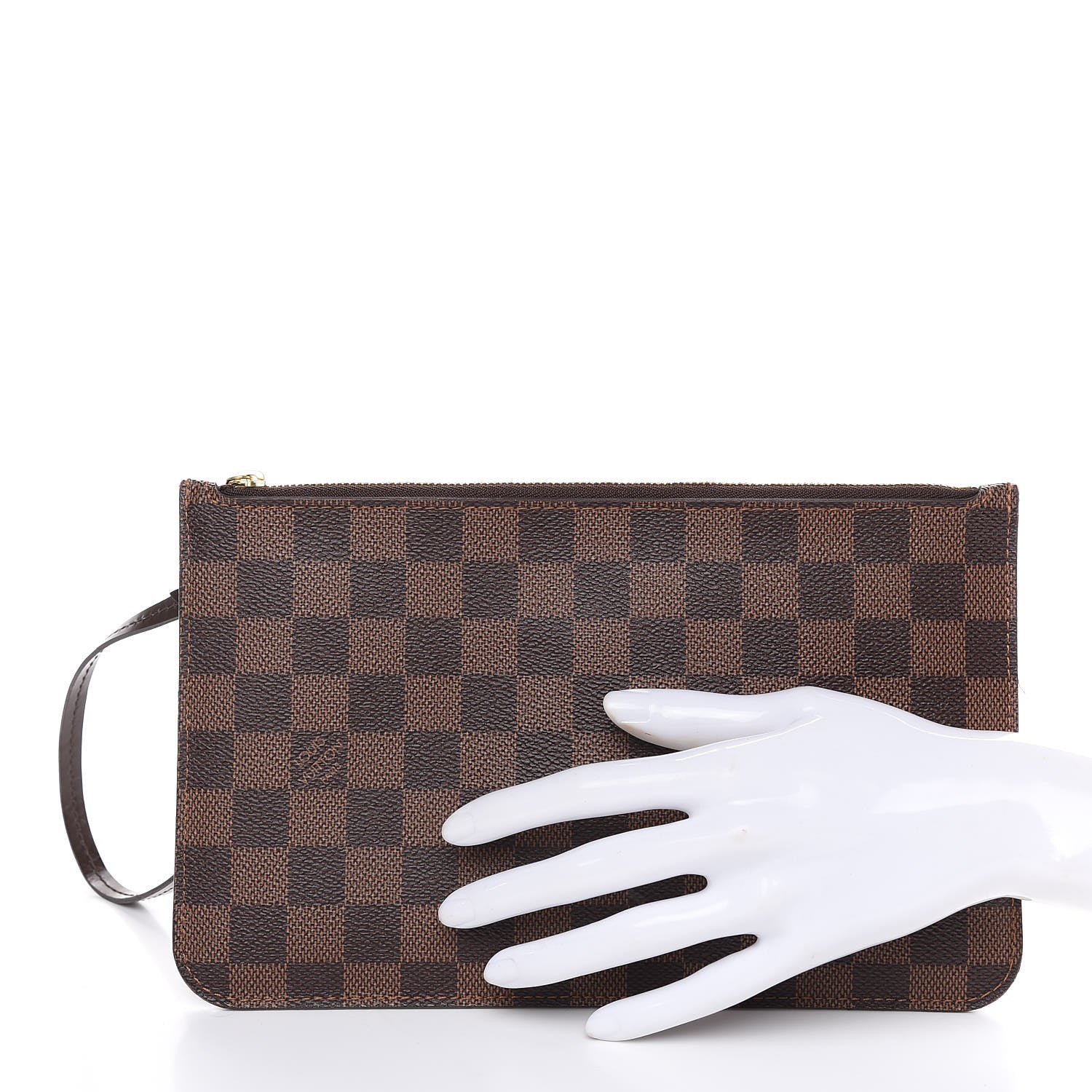 Louis Vuitton Damier Ebene Neverfull MM GM Pochette 2 of 7