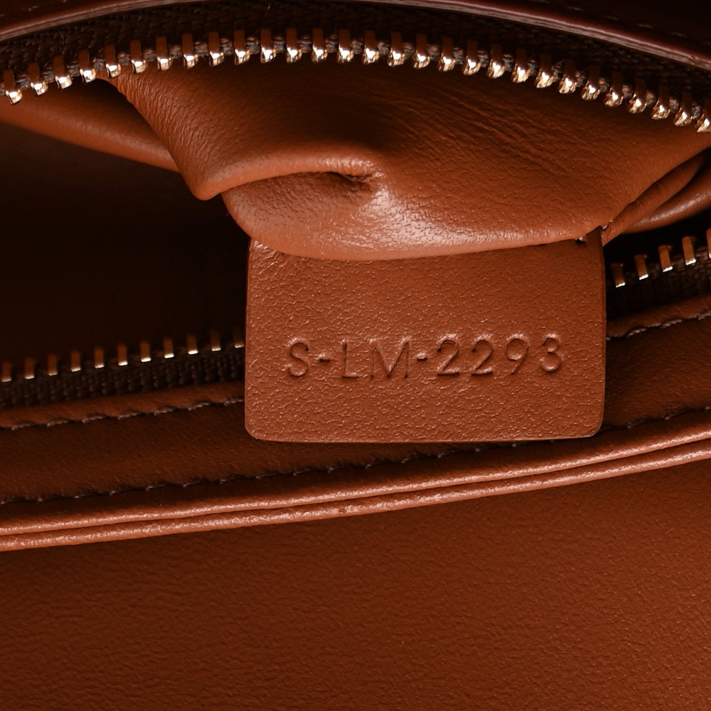 Calfskin Triomphe Canvas Teen Triomphe Bag Tan