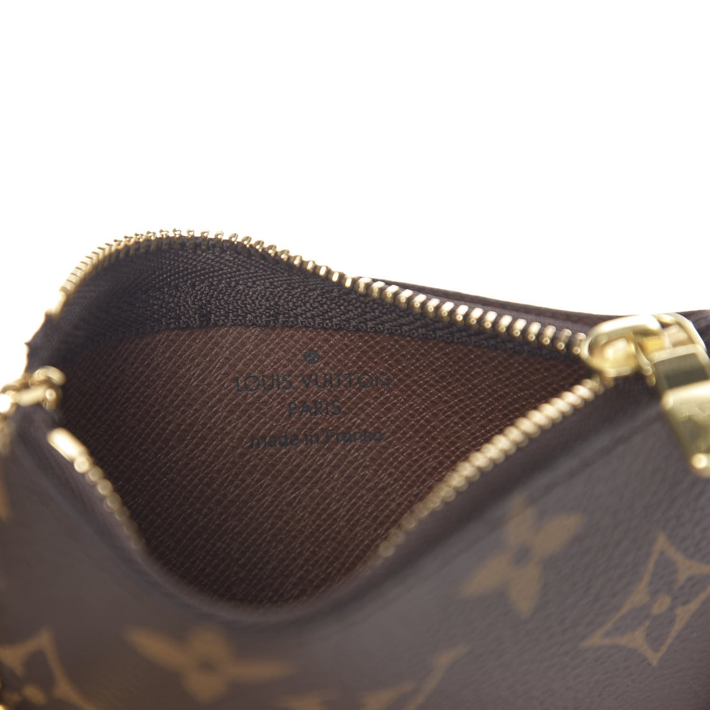 Monogram Key Pouch