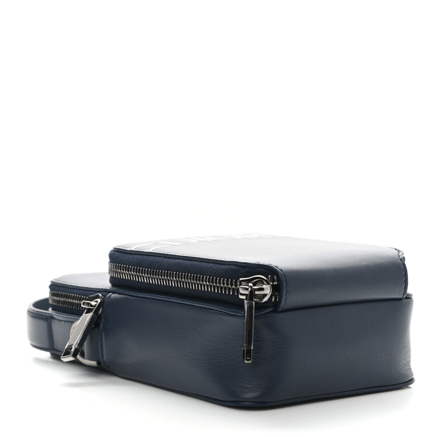 Christian Dior Calfskin Crossbody Bag Navy Blue 4 of 7