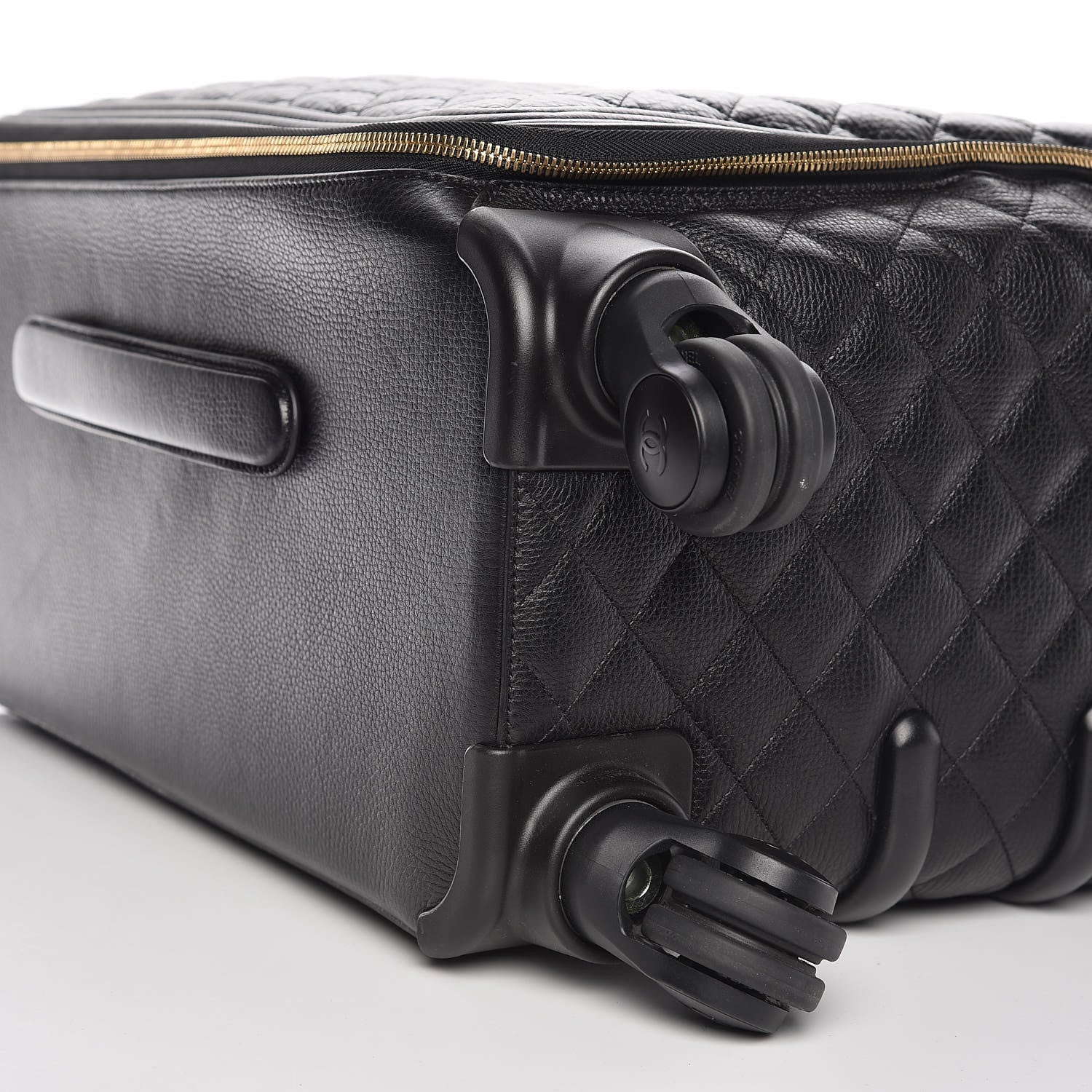 Chanel Calfskin Quilted Coco Case Trolley Black 10 of 15